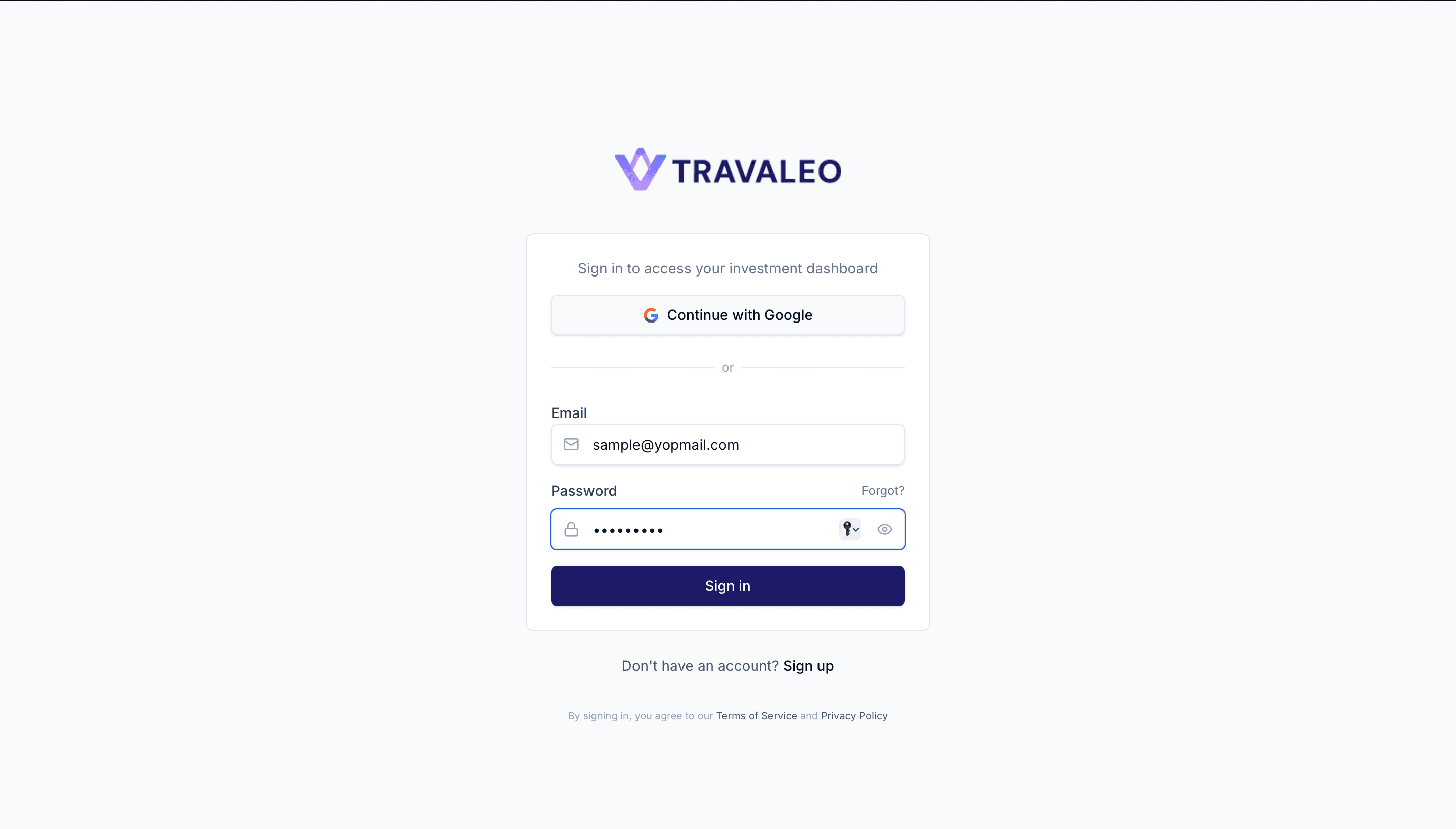 Sign In to Your Investment Dashboard illustration